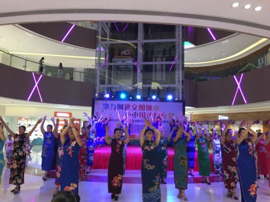 桂林市临桂区文化艺术志愿者开展创建全国文