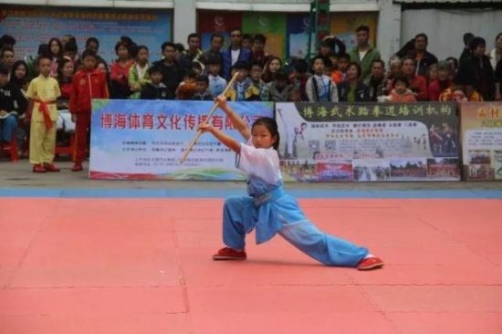 第三届北海市青少年儿童武术套路大赛胜利举办