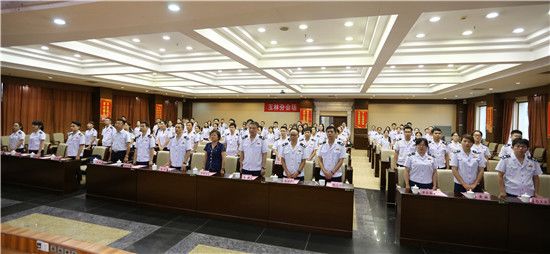“青年大学习”五四主题团日活动走进玉林市税务系统青谷学院（团校）