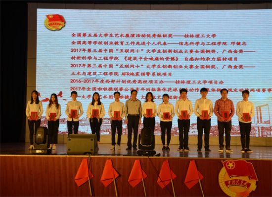 桂林理工大学举行纪念“五四”运动99周年暨“新时代·新青年·新使命”大学生梦想公开课