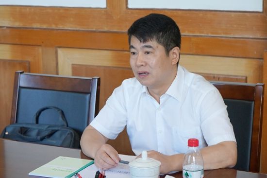 团区委副书记李晓勇到广西师范大学调研“青马工程”培训班筹备工作