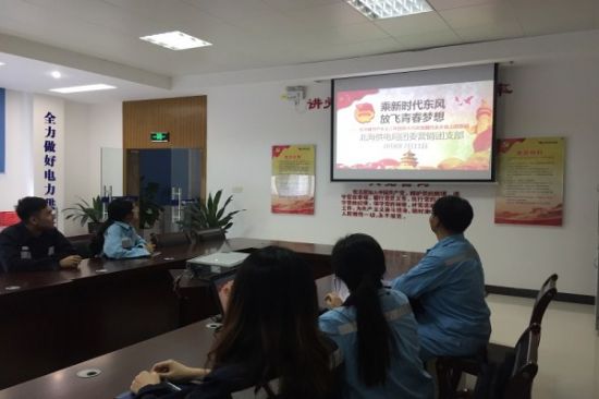 北海供电局团委开展共青团第十八次代表大会精神大学习