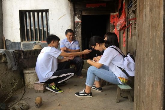 广西师范大学法管学院希望羽翼团队赴资源展开“远洋探海者”项目调研