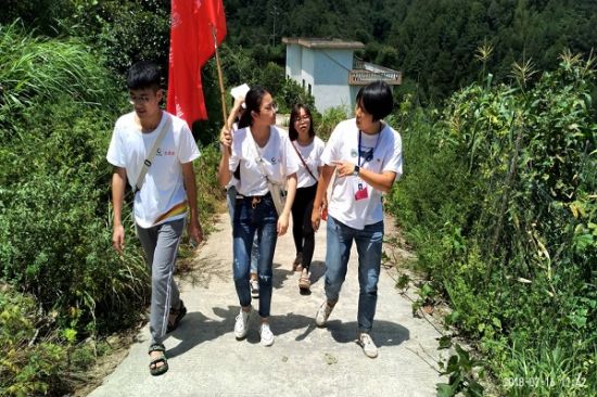 广西师范大学法管学院希望羽翼团队赴资源展开“远洋探海者”项目调研