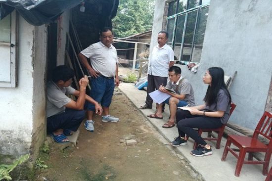 广西师范大学兴安县溶江镇挂职队始终坚守岗位