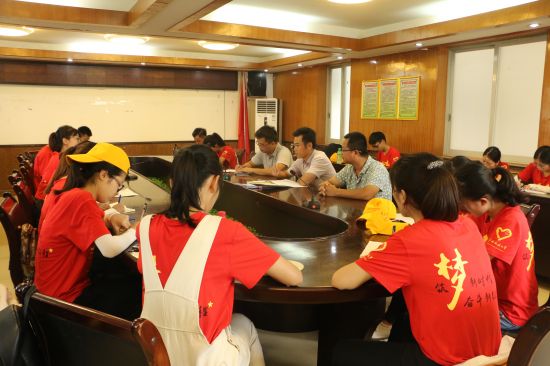 【暑期社会实践】广西民族大学政管学院团委学生会实践团队赴平南县大安镇开展调研实践