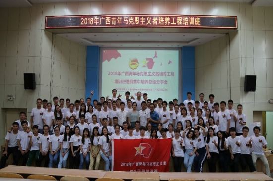 2018年广西青马工程培训班暑假集中培训在广西师范大学圆满结束