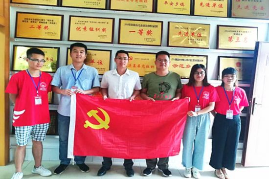 珠江—西江经济带特色小镇助力精准扶贫脱贫发展、特色小镇建设与乡村振兴融合发展调查系列报道之七——广西师范大学经济管理学院学子赴广西百色市田阳县调研