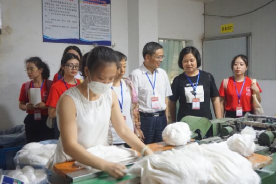 【2018年“丝路新世界“#8226;青春中国梦”】发挥传统桑蚕产业优势，聚力打造“丝绸”特色小镇——广西师范大学经管学子赴梧州市蒙山县调研