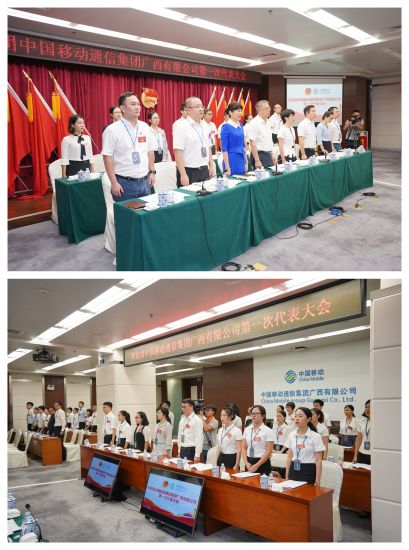 共青团中国移动通信集团广西有限公司第一次代表大会胜利召开