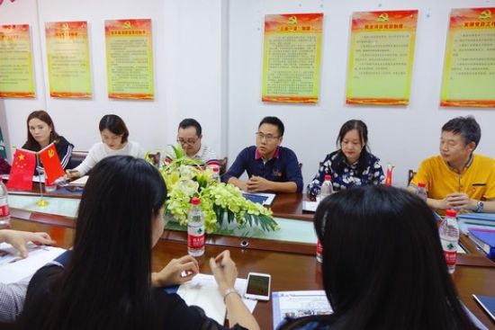 团广西区委领导深入我区调研非公企业团建和少先队建设工作