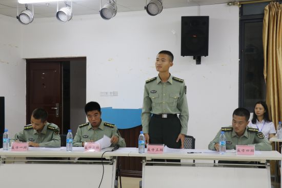 广西民族大学教育科学学院与人民武装学院成功举办“新时代,新征程”辩论赛复赛