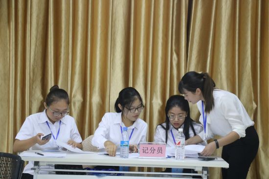 运筹帷幄之中,决战赛场之上 --广西民族大学教科学院与人武学院举办辩论赛