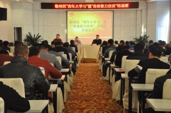 不忘跟党初心 牢记青春使命 ——临桂区“青年大学习”暨“青春助力扶贫”培训班圆满结束