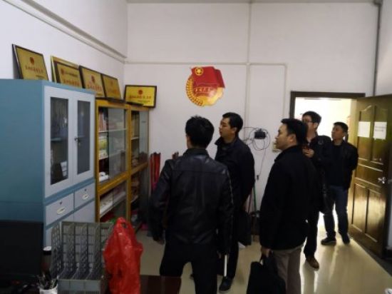 团广西区委副书记廖长友同志一行来我区调研基层团组织建设工作