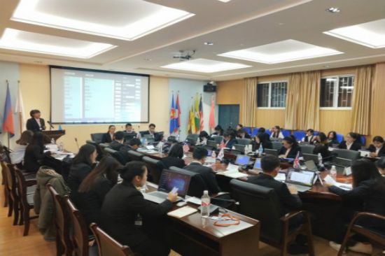 广西师范大学马克思主义学院举办第一届模拟联合国新手会暨校际交流大会