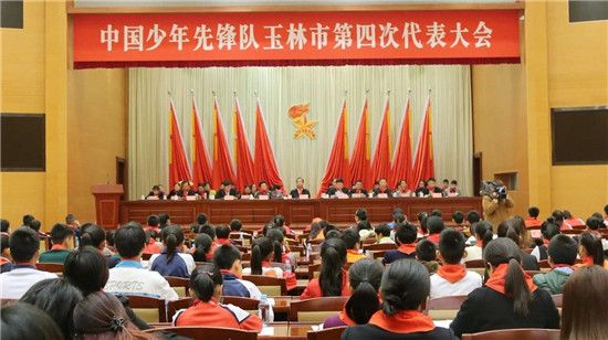 中国少年先锋队玉林市第四次代表大会隆重召开