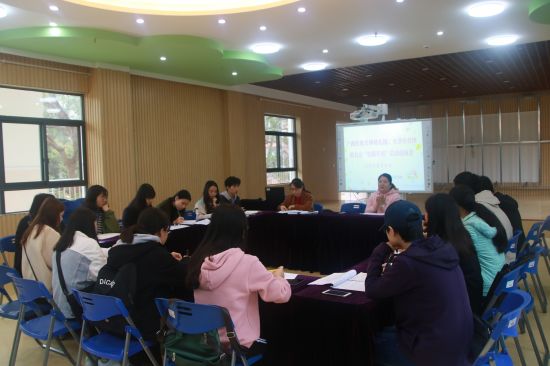 广西民族大学2019年春季学期学生社团联合会与幼儿园“启萌计划”启动动员会顺利召开