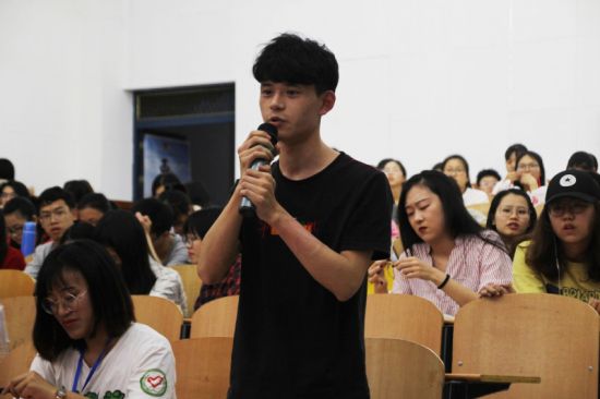 2019年“青春中国梦,西部志愿行”西部计划宣讲会(新疆达坂城专场)在广西师范大学举行