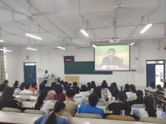 【五四百年】广西师范大学学子认真学习贯彻习近平总书记在中共中央政治局第十四次集体学习时的重要讲话精神