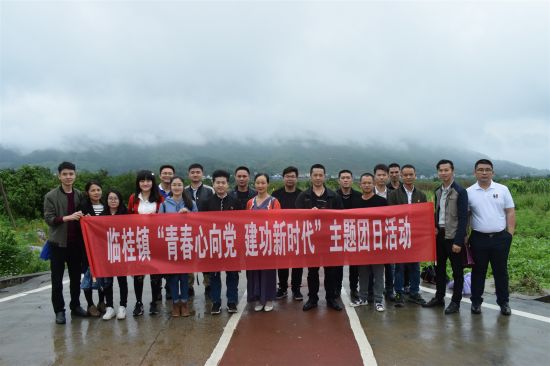 临桂镇团委开展“青春心向党 建功新时代”主题团日活动