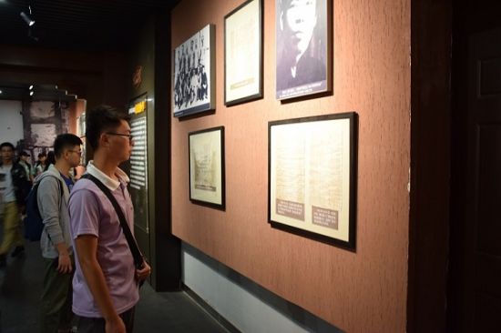 广西师范大学数学与统计学院第六期“青马工程”培训班赴八路军桂林办事处开展红色现场教育活动