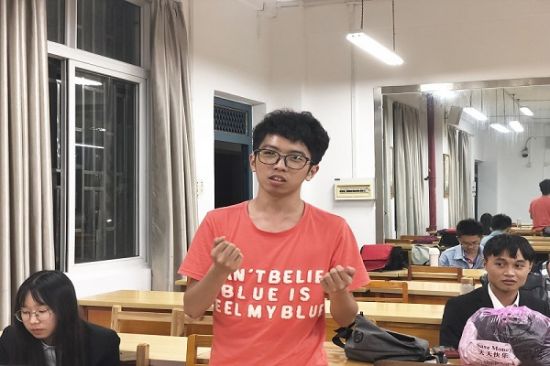 广西师范大学经济管理学院开展“青春智辩，勇敢发声”辩论赛
