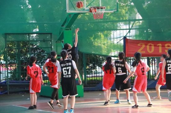 广西师范大学育才校区开展2019年学生篮球联赛