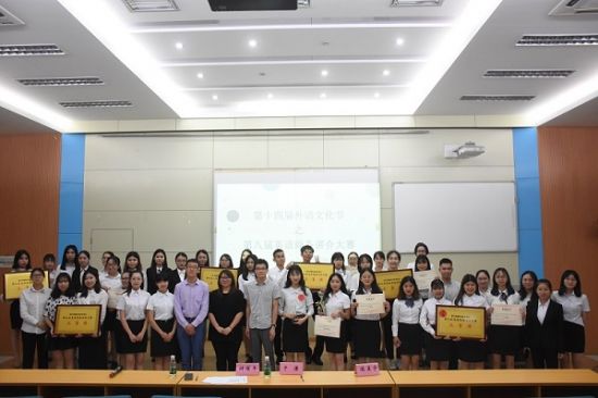 广西师范大学外国语学院举办英语商务讲介大赛