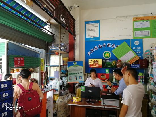 广西师大学子到天峨县开展电商扶贫科研项目调研活动