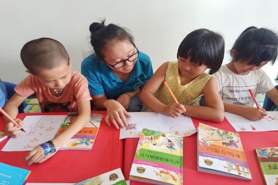 广西师范大学书香浸童年小队志愿服务活动圆满落幕