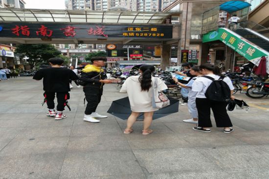 广西师范大学“筑梦成长”资助宣传队：国家资助，筑梦未来