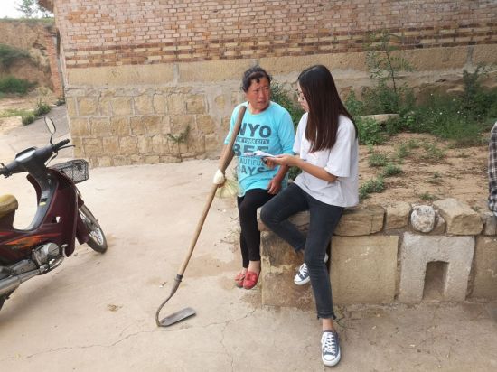 广西师范大学桂晋先行师赴蟠龙镇白家庄村开展脱贫调研