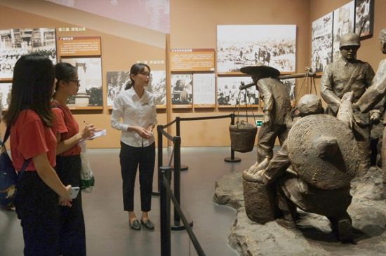 广西师范大学教育学部“社会主义接班人”团队开展“追寻红色遗迹，传承爱国主义精神”主题调研活动
