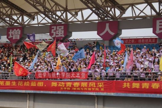 广西师范大学经济管理学院在第五十届田径运动会中荣获佳绩