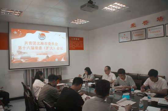 共青团北海市委召开常委（扩大）会议