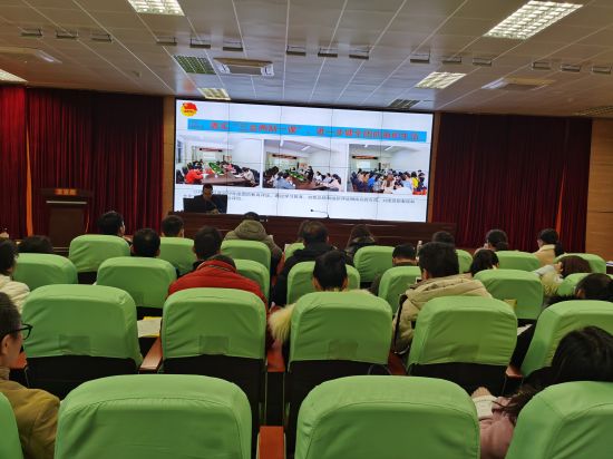 隆安县团委认真抓基层团委述职评议推进从严治团工作基础