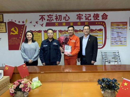 团百色市委开展2020年迎新春看望慰问活动