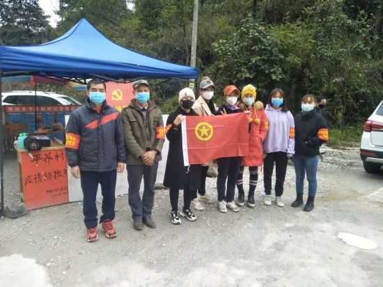 青春的力量！隆安青年志愿者敢于“战”在农村防疫一线
