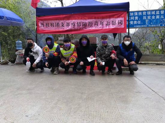 青春的力量！隆安青年志愿者敢于“战”在农村防疫一线