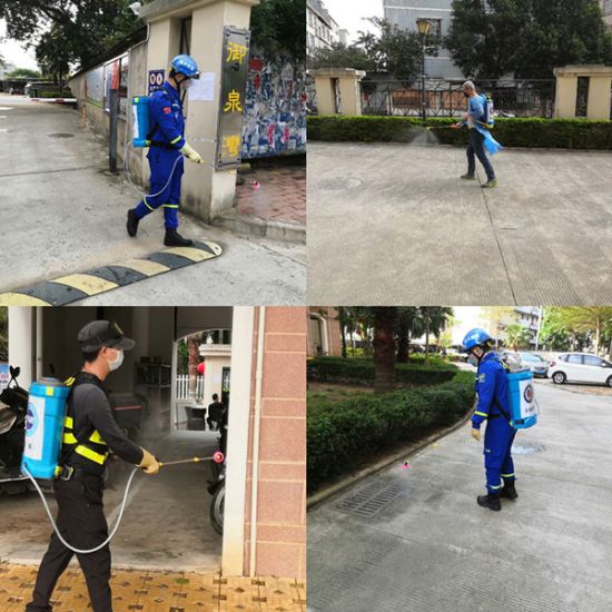 落实疫情防控“十严格”，组建“义务消杀青年突击队”开展社区清洁消毒志愿服务活动