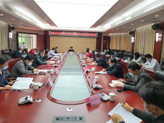 认真履职献良策，集思广益谋发展｜我市召开北海市未成年人伤害突发事件处置工作座谈会