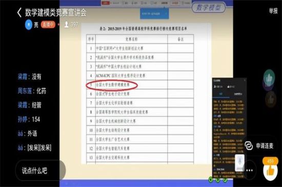 广西师范大学数学与统计学院数学建模协会举办2020年全国大学生数学建模国赛动员大会