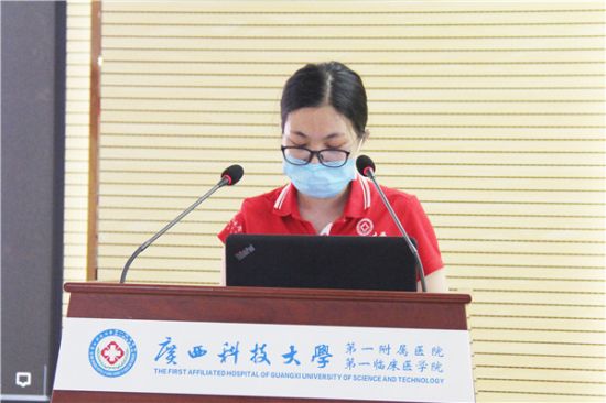 以青春之名  书写时代华章 ——广西科技大学第一附属医院召开纪念“五四”运动101周年暨“五四”优秀抗疫青年故事分享会