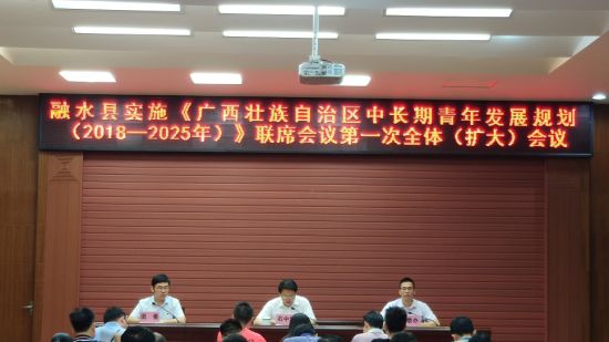 关心青年成长 推动融水发展