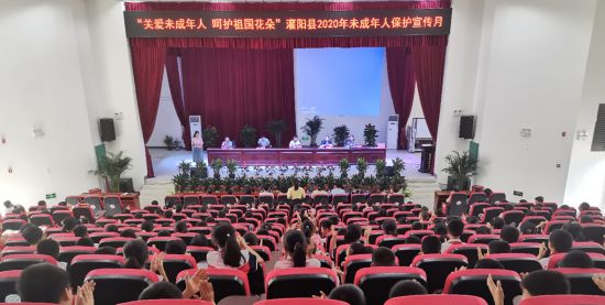 【新时代文明实践】团灌阳县委开展未成年人保护宣传月活动