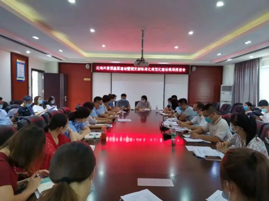 团北海市委召开北海共青团基层建设暨团支部标准化规范化建设现场推进会会议