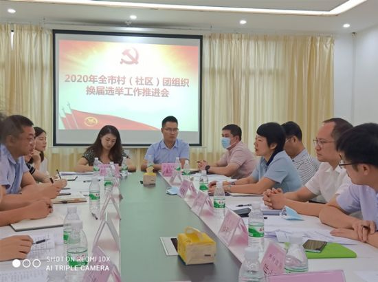 2020年全市村（社区）团组织换届选举工作推进会顺利召开
